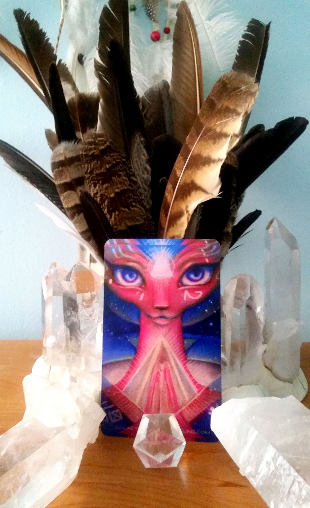 Oracle Cards Altar