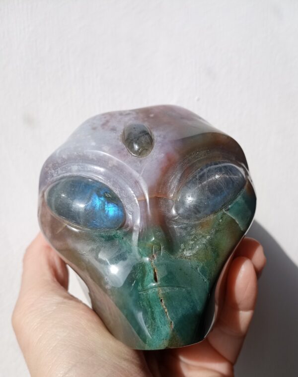 Star Elf Priestess~starbeing crystal skull - Image 9