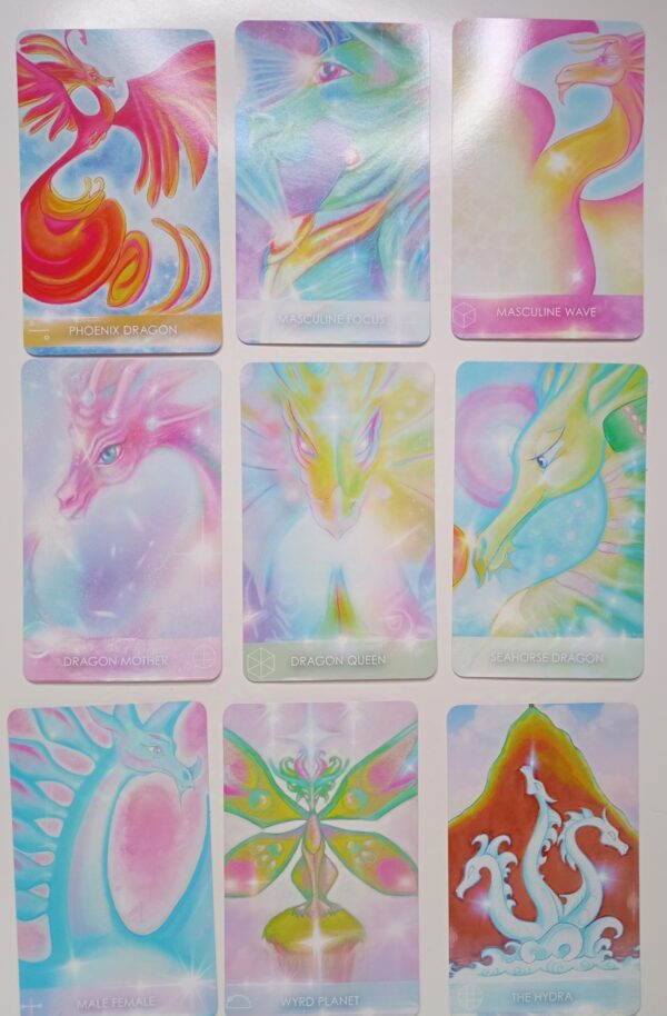 COSMIC WATERS DRAGONS~oracle cards - Image 9