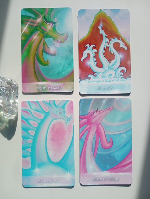 COSMIC WATERS DRAGONS~oracle cards - Image 2