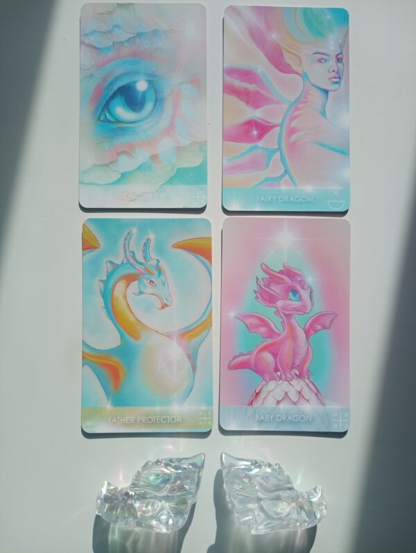 COSMIC WATERS DRAGONS~oracle cards